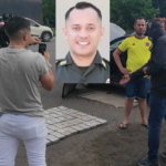 Policía con cocaína