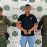 Óscar Elías Vergara Álvarez, alias “Moscaina”, capturado.