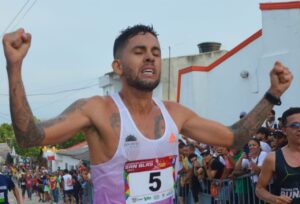 Gerald Giraldo, atleta del equipo Porvenir.