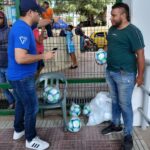 Balón oficial del festival de escuelas de fútbol.