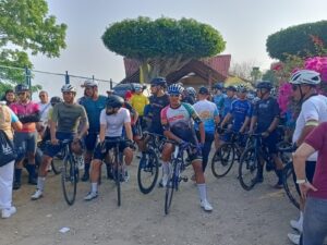 En carrera estuvieron ciclistas de Cúcuta, Bucaramanga, Barranquilla, Cartagena, Montería, Medellín, Bogotá y otras ciudades. 