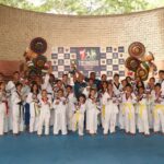 Delegación de la Liga de Taekwondo de Sucre, campeona nacional 2024.