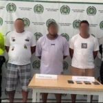 capturados Operación Kano- Lugar Golfo del Morrosquillo