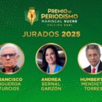 jurados premio de periodismo Mariscal Sucre 2025