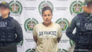 Alias La Puchingo de 23 años fue capturada en el municipio de Achí (Bolívar).