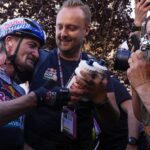 Nico Denz gana la etapa 18 del Giro de italia.