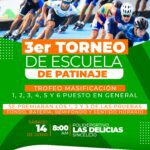 Tercer torneo de escuelas de patinaje en Sucre.