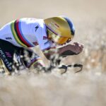 Remco Evenepoel, gana la primera etapa de contrarreloj del TDF 2025.