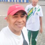 Daniel Alvis y la boxeadora Sharith Arrieta