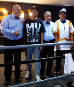 Hermanos Leonel, Rubén, Milton y Álvaro Mercado.