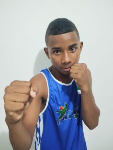 Juan Camargo, boxeador de Sucre en los kilogramos.//Cortesía.