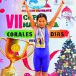 Mariana Arroyave brilla en la Copa Navideña de Natación 2025