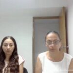 Teresita Alcocer Puentes y Arlin Cuello Alcocer