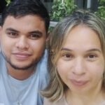 Juan Camilo y su mamá