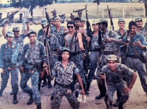 Miguel "Memín" Julio Gloria prestó el servicio militar como soldado regular. // Cortesía.