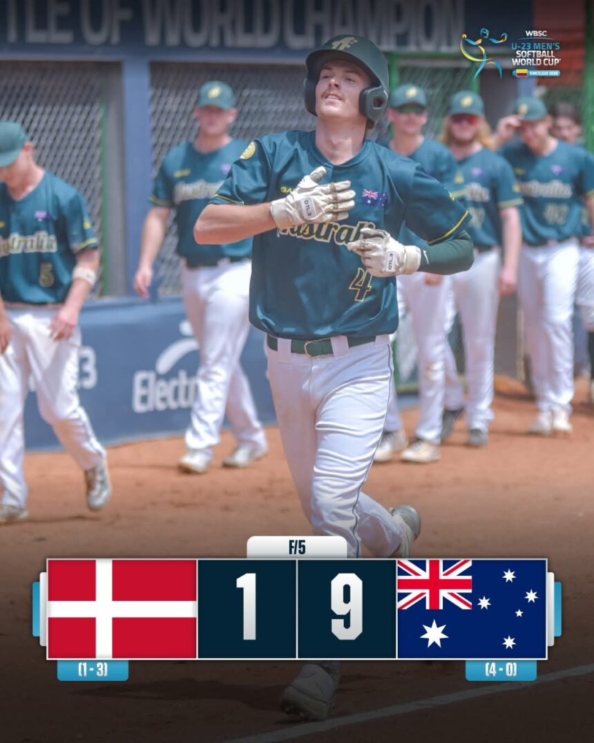 Australia se perfila como gran favorito del Mundial de Softbol
