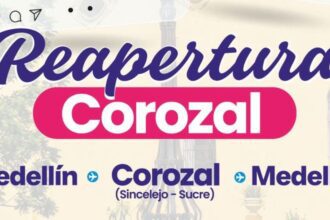 Moon Flights reactiva ruta Medellín-Corozal