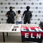 Policía captura a alias Barbas del ELN en Cesar