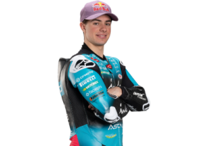David Alonso, piloto colombiano, ad portas del GP.