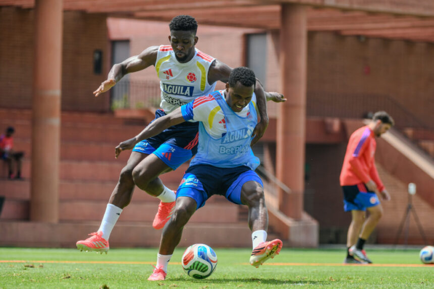 La Selección Colombia Masculina de Mayores intensifica su preparación