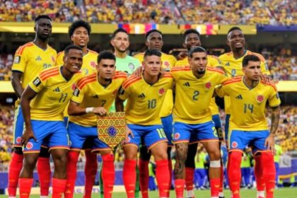 Selección Colombia.// Cortesía Federación Colombiana de Fútbol.