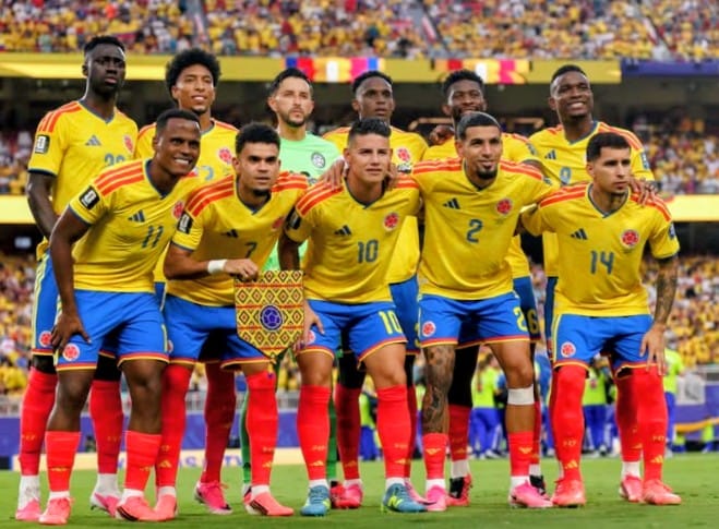 Selección Colombia.// Cortesía Federación Colombiana de Fútbol.