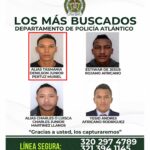 Cártel de los más buscados.