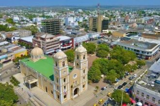 Toma panorámica de Sincelejo