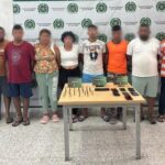 nueve capturados por orden judicial