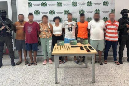 nueve capturados por orden judicial
