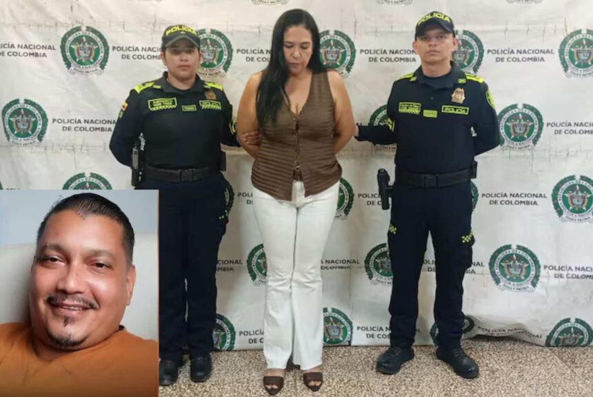 Chirley Mildred Hernández Rojas, capturada.